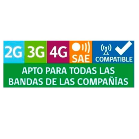 Telefono Celular Senior Tecnolab 4G Adulto Mayor TL487 Negro-4