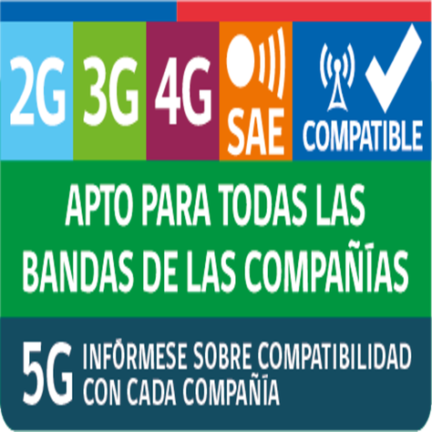 Celular Senior Tecnolab Shell Sos 4G 1.77 Pulgadas Azul-5