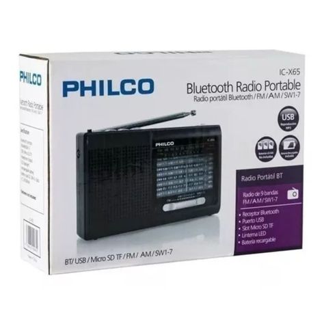Radio Multibanda ICX65 Philco-1