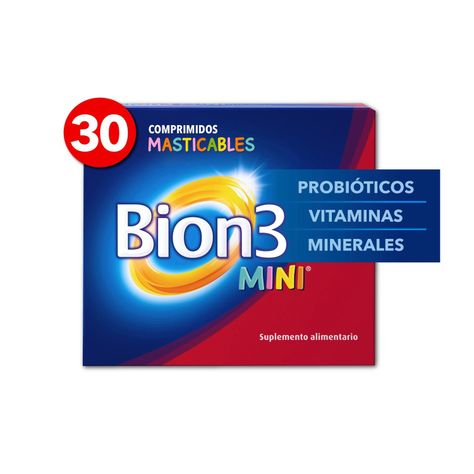Bion 3 Mini 30 Comprimidos Masticables-0