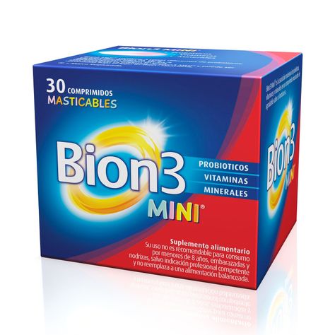 Bion 3 Mini 30 Comprimidos Masticables-1