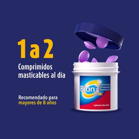 Bion 3 Mini 30 Comprimidos Masticables-6