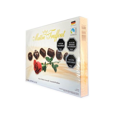Pack 8 Estuches Pralines Maitre Truffout Surtidos Rosa 180g-3