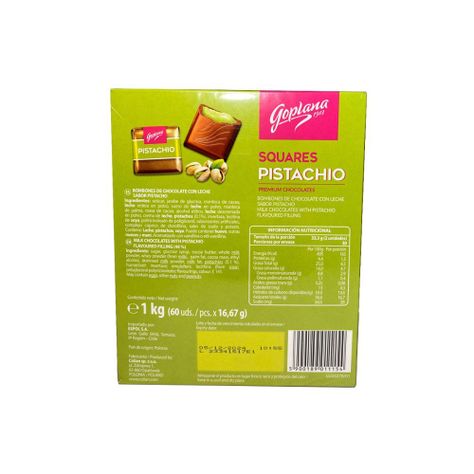 Bombon Chocolate Goplana 1 Kg Sabor Pistacho-6
