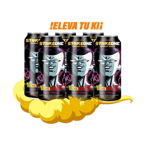 Pack Bebidas Energética Dragon Ball Z Tropical  6x473ml-3