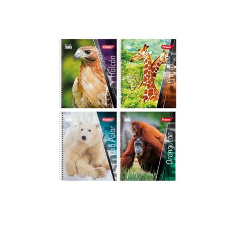 Pack 10 Cuadernos Universitarios Torre Fauna 100 hojas-3