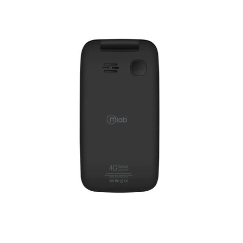 Celular Senior Mlab Shell Sos 4G Lte Negro-4