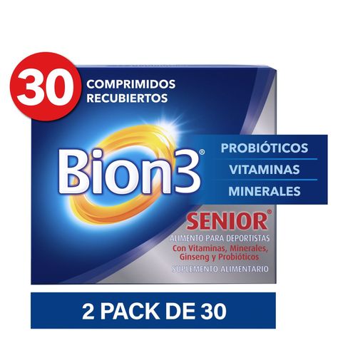 Pack 60 Bion 3 Senior Comprimidos Recubiertos-0