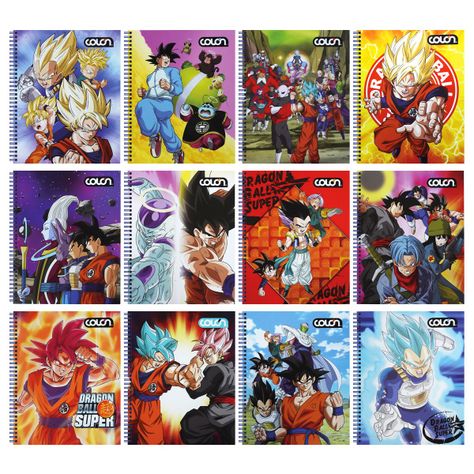 Cuaderno Universitario Colon Dragon Ball 100hj x 10 ud-0