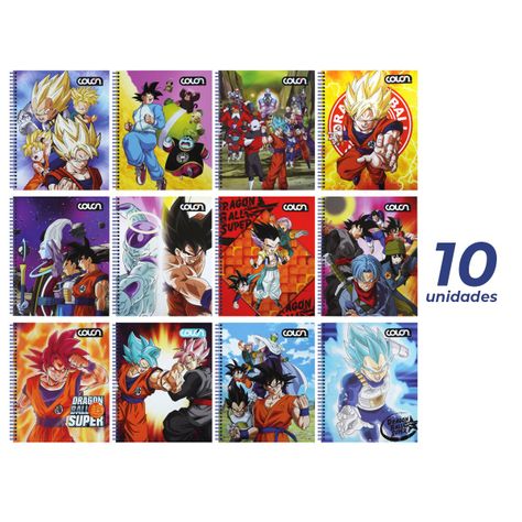 Cuaderno Universitario Colon Dragon Ball 100hj x 10 ud-1