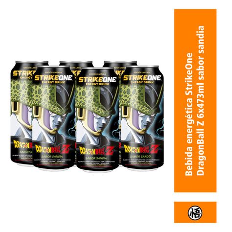 Pack Bebidas Energética Dragon Ball Z  Sandia 6x473 ml-1