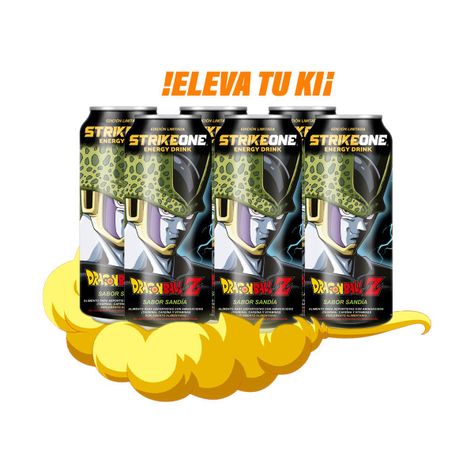 Pack Bebidas Energética Dragon Ball Z  Sandia 6x473 ml-2