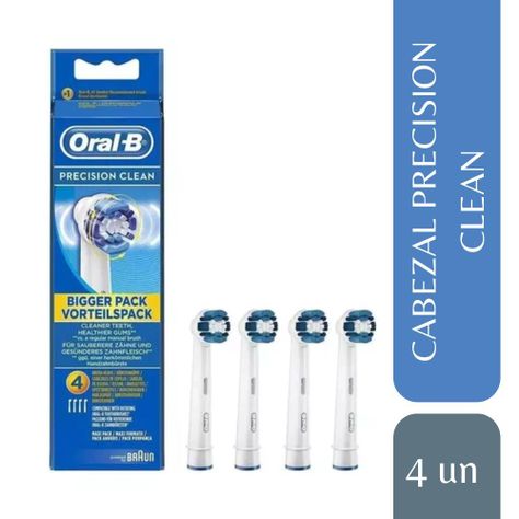Repuestos De Cepillo Eléctrico Oral-B precisión clean 4 ud.-1