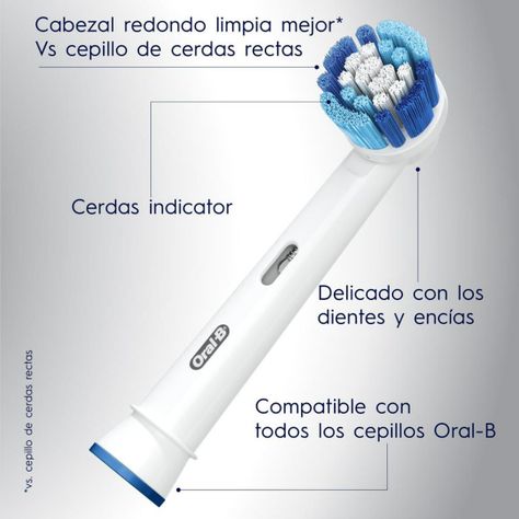 Repuestos De Cepillo Eléctrico Oral-B precisión clean 4 ud.-4