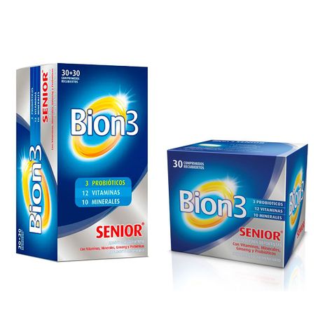 Pack 60 + 30 Bion 3 Senior Comprimidos Recubiertos-0