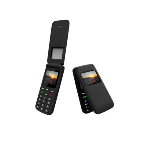 Celular Senior Tecnolab Shell Sos 4G 1.77 Pulgadas Negro-3