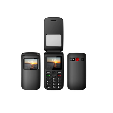 Celular Senior Tecnolab Shell Sos 4G 1.77 Pulgadas Negro-4