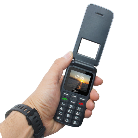 Celular Senior Tecnolab Shell Sos 4G 1.77 Pulgadas Negro-5