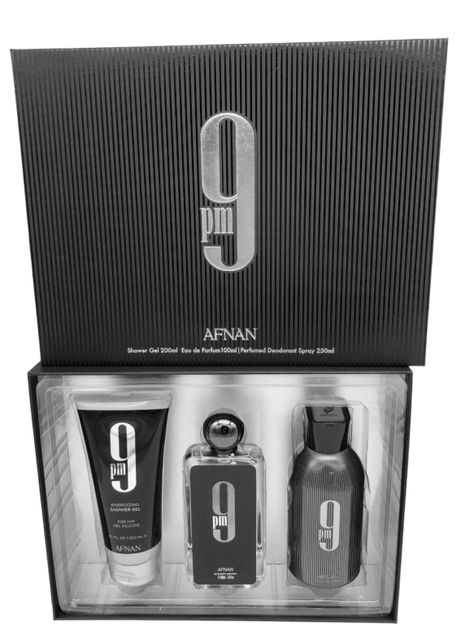 AFNAN 9PM FOR MEN EDP 100ML+SG 200ML+DEO 250ML-1