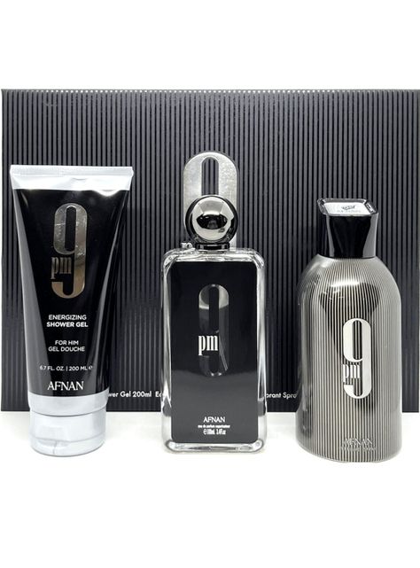 AFNAN 9PM FOR MEN EDP 100ML+SG 200ML+DEO 250ML-2