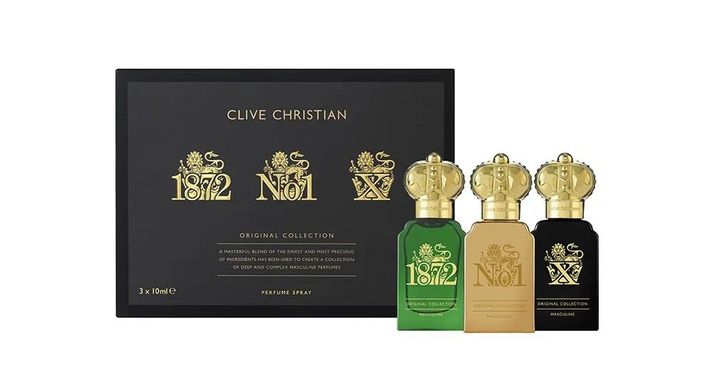 CLIVE CHRISTIAN ORIGINAL COLLECTION MASCULINE PERFUMES 3X10ML-0