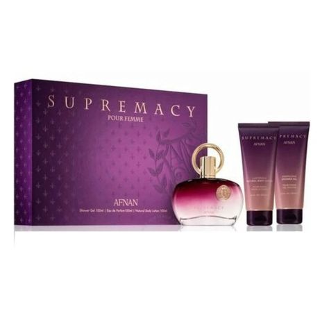 AFNAN SUPREMACY POUR FEMME EDP 100ML+SG+BL-1