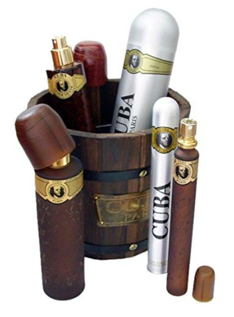CUBA PARIS GOLD 100ML+35ML+B.SPRAY 200ML+ASH 100ML-1