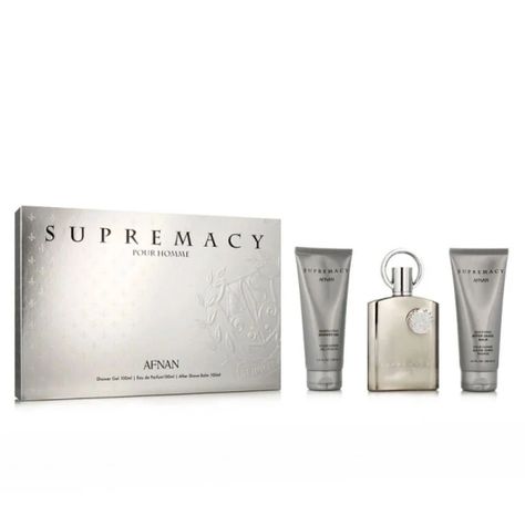 AFNAN SUPREMACY POUR HOMME EDP 100ML+SG+ASH-1