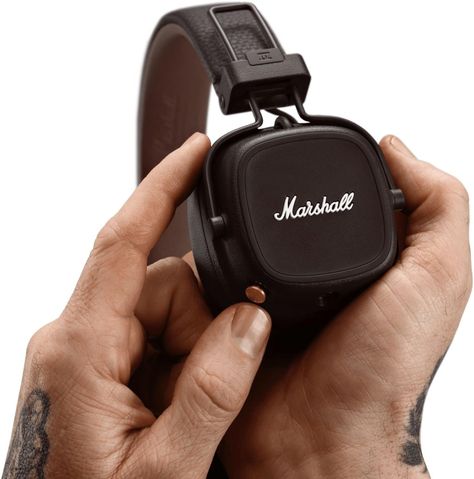 Audífonos Inalámbricos Marshall Major IV Brown-2