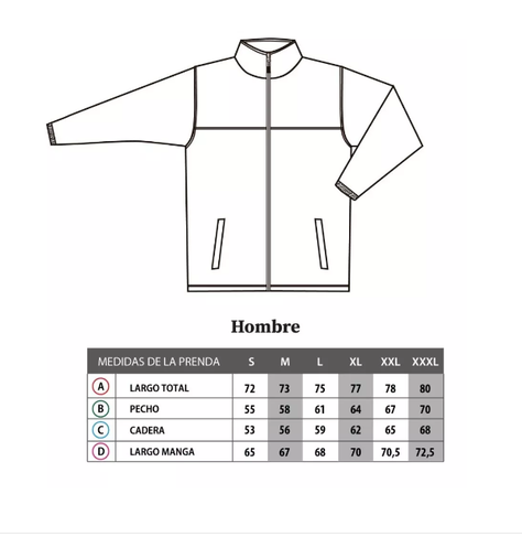 Chaqueta Polar Hombre Extra Grueso Anti-peeling Indusbord Azul Marino Talla L -2