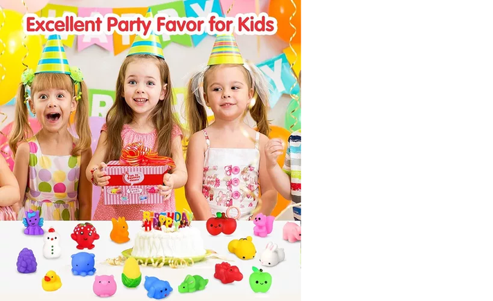 Kit 100 Pcs Mini Mochi Squishy Squeeze Toy Fidget Toy-2
