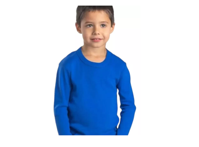 Pack 6 Camisetas Niño 100% Algodón Manga Larga Talla 8-1