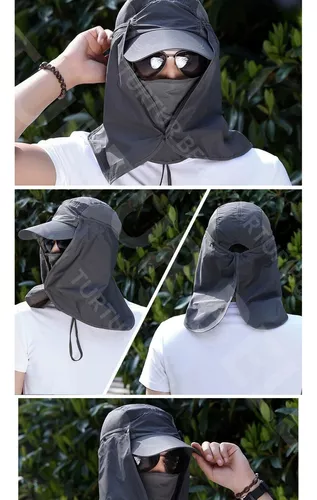 Gorro Jockey Legionario Visera Ancha Para Protección Solar-3