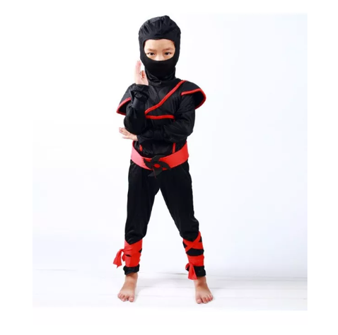 Disfraz De Ninja Para Niños Talla L-0