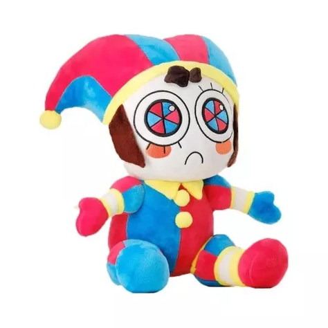 Pomni Peluche The Amazing Digital Circus Gran Tamaño-1