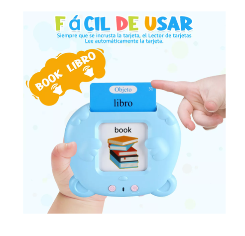 Juguetes Aprendizaje Español-inglés Para Niños 510 Palabras-1