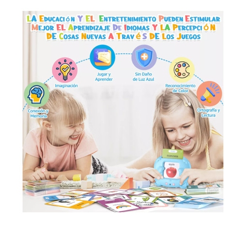 Juguetes Aprendizaje Español-inglés Para Niños 510 Palabras-4