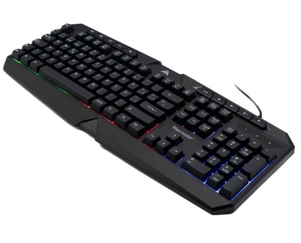 Teclado Usb Gaming Multimedia Con Retroiluminación Rgb-0