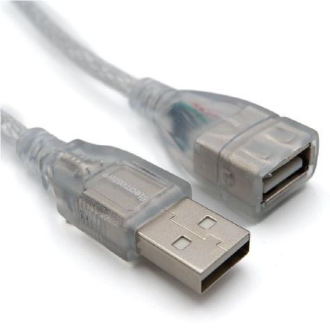 Cable Usb Extensión Hi-speed-a 2.0 Macho A Hembra, 3 Mtrs.-0