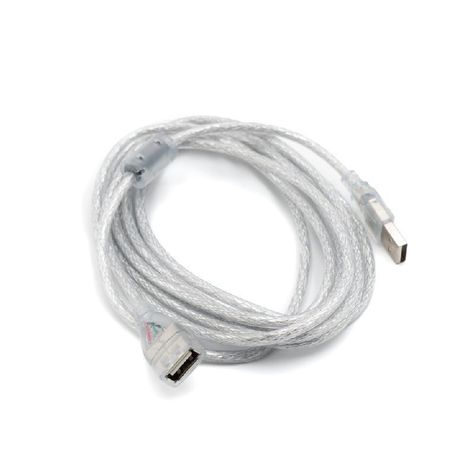 Cable Usb Extensión Hi-speed-a 2.0 Macho A Hembra, 3 Mtrs.-1