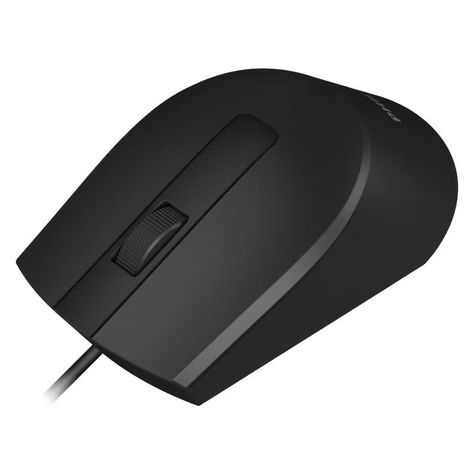 Mouse Alámbrico Philips Spk7104 Color Negro-1