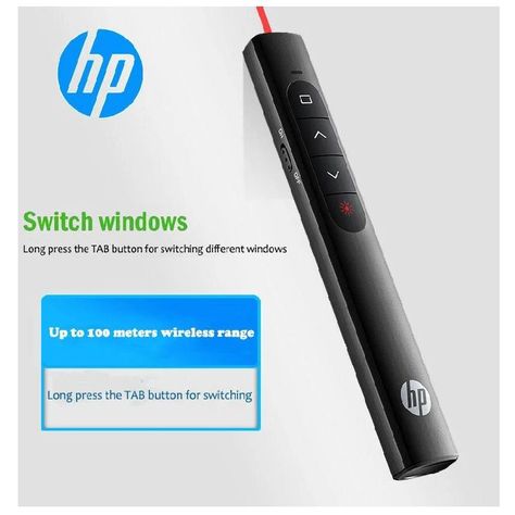 Presentador Puntero Laser Diapositivas Power point Ppt Hp-1
