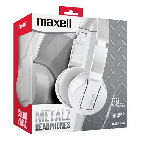 Audifonos Headphone Ajustable Manos Libre Sms-10 Maxell-2