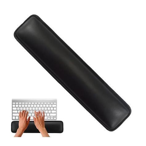 Apoya Muñecas Para Teclado Ergonómico Profesional Eco-cuero-1