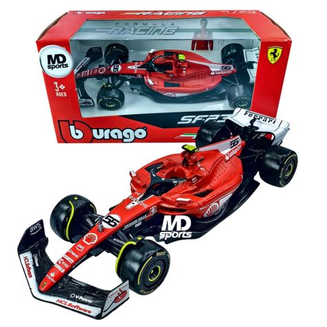 Auto F1 Ferrari SF-23 Las Vegas 2023 C.Sainz Caja Norma 1:43-0