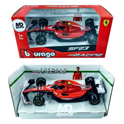 Auto F1 Ferrari SF-23 Las Vegas 2023 C.Sainz Caja Norma 1:43-1
