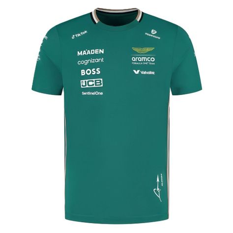 Polera Formula 1 Fernando Alonso Oficial Aston Martin 2025 -0