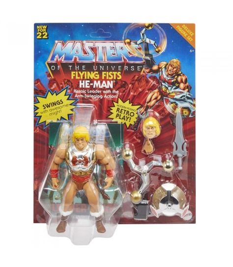 He-man Masters Of The Universe Motu Origins Puño Boleador Origins-4