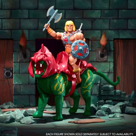 Figura Battle Cat Master Of The Universe Retro Mattel Motu He Man-3