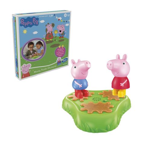 Peppa Pig Juego Muddy Puddle Charcos De Lodo-1